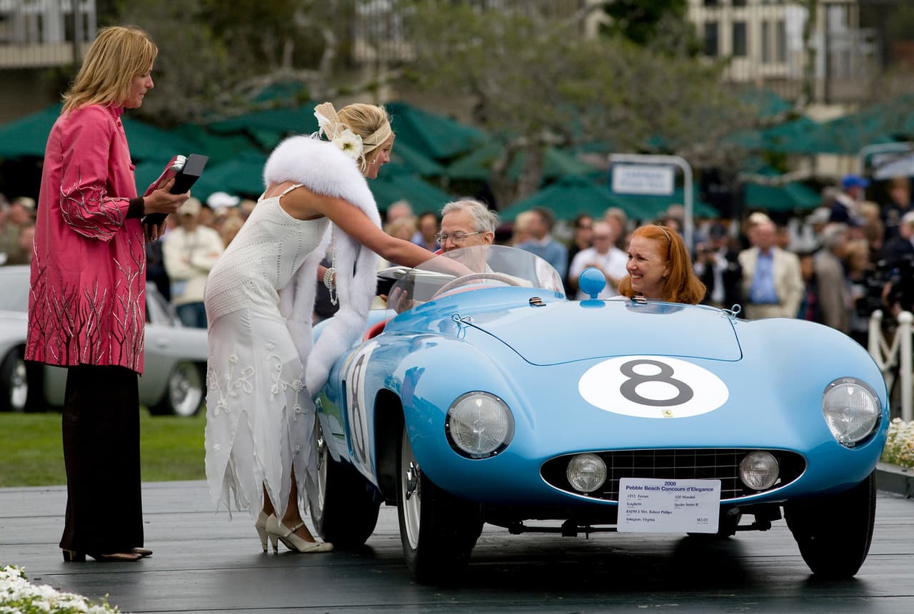 Aunque si se convirtió en un asiduo a las reuniones de autos clásicos. En 2008 del Ferrari del Almirante participó en el 
<b>Concours d’Elegance de Pebble Beach</b> ganando su categoría así como el 
<b>trofeo Enzo Ferrari </b>por haber sido considerado com el mejor Ferrari del evento.