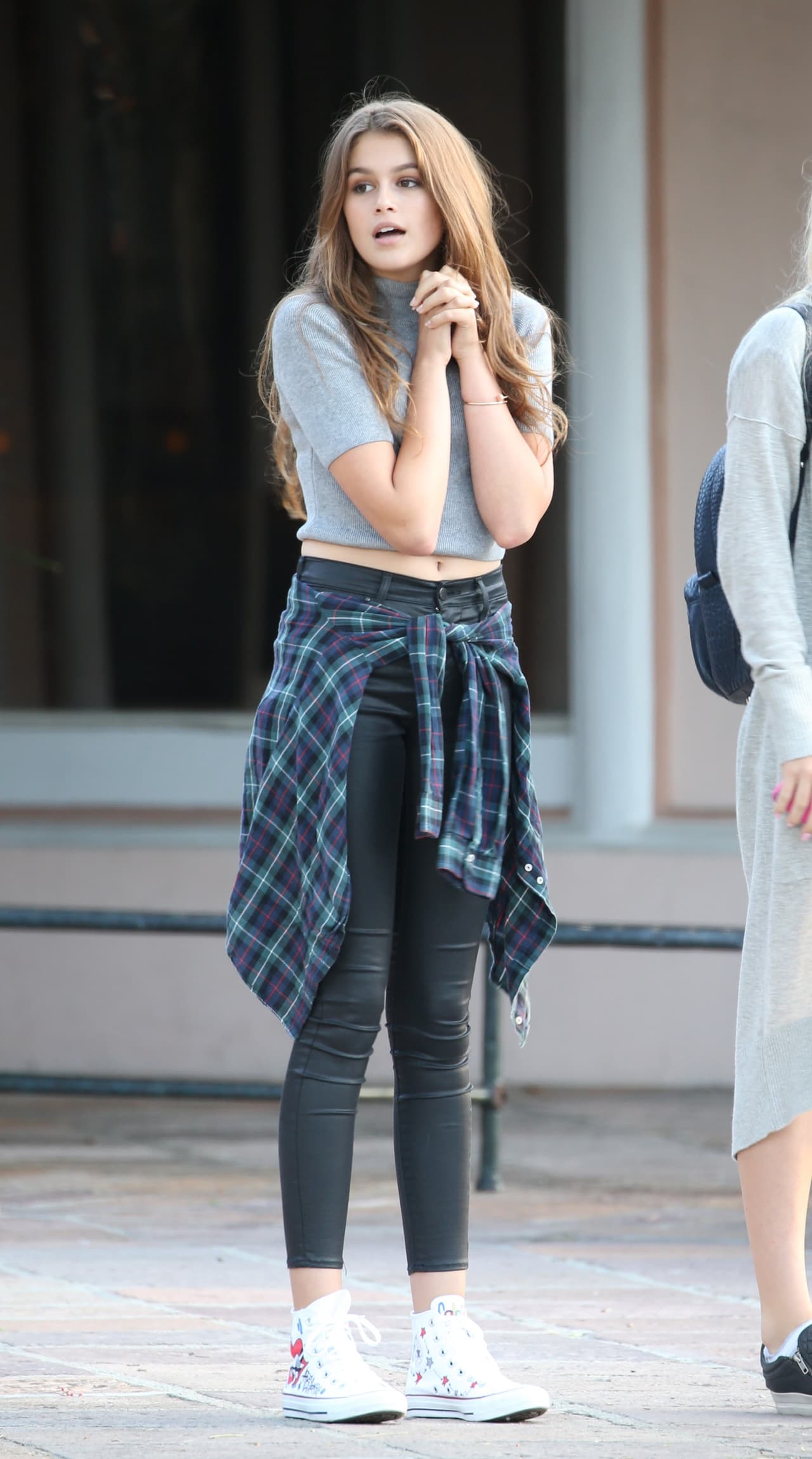 Y ya despunta para ser una súper modelo.