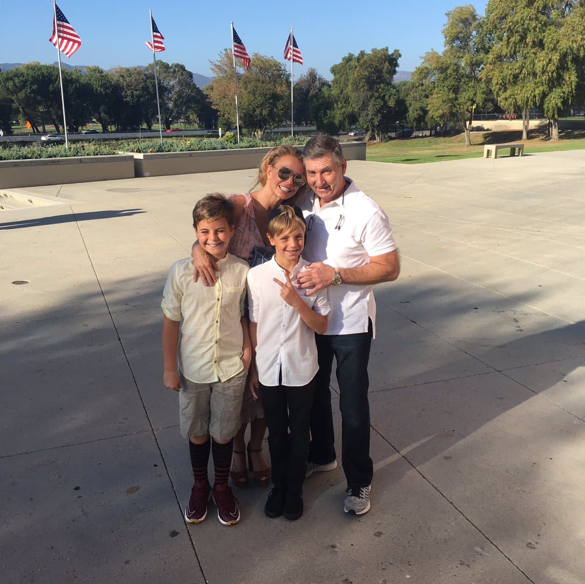 La 'princesa del pop' siempre está al cuidado de los pequeños Sean y Jayden, aunque ella esté de gira por todo el mundo.