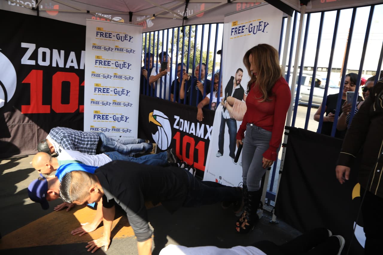 El Free-guey show es muy querido por su público y estas fotos lo demuestran.