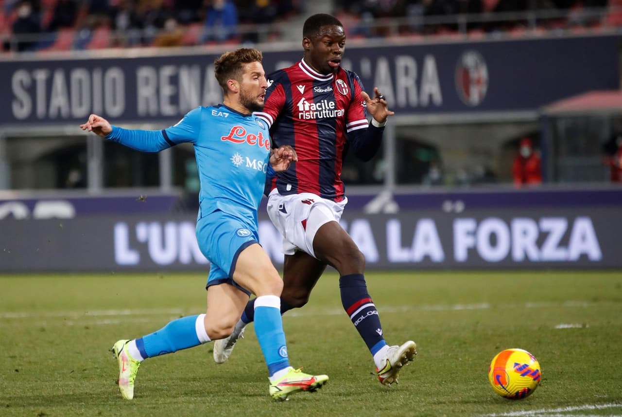 Con dos anotaciones del mexicano Hirving Lozano (20', 47'), el Napoli se lleva la victoria sobre Bologna durante la Jornada 22 y se posicionan terceros en la tabla de la Serie A.