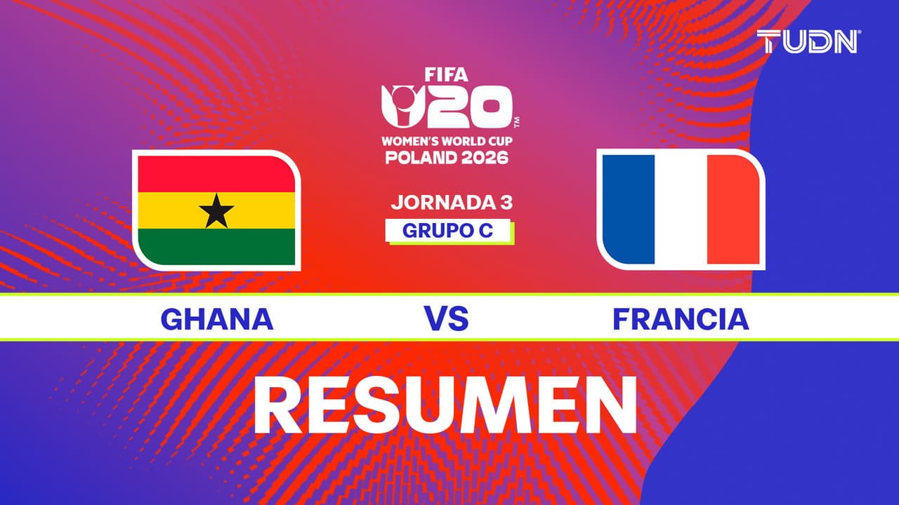 Resumen: Francia golea 4-0 a Ghana y sigue adelante en el Mundial Femenil Sub 20
