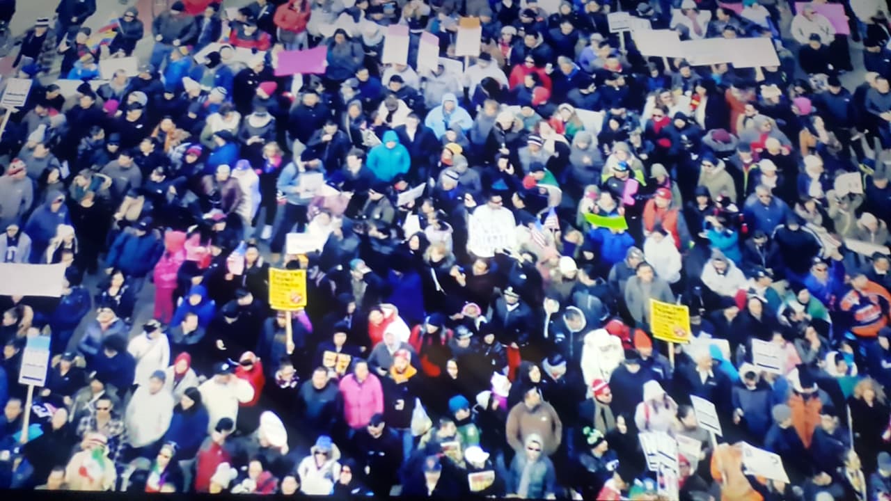 El punto de encuentro de la protesta fue Union Park, localizado en el 1501 W Randolph, y se llevará a cabo de las 11 am a la 1 pm.