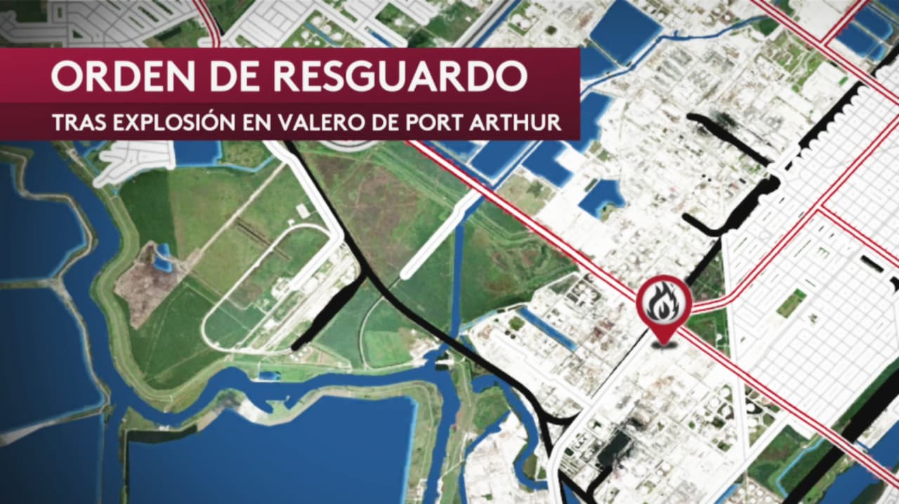 Incendio en refinería de Valero en Port Arthur obliga a emitir una orden de resguardo