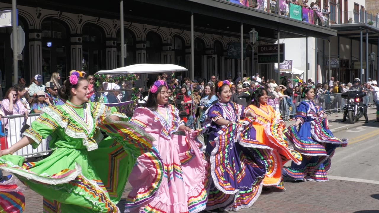 El desfile de Mardi Gras de Galveston es el tercero más popular en Estados Unidos.