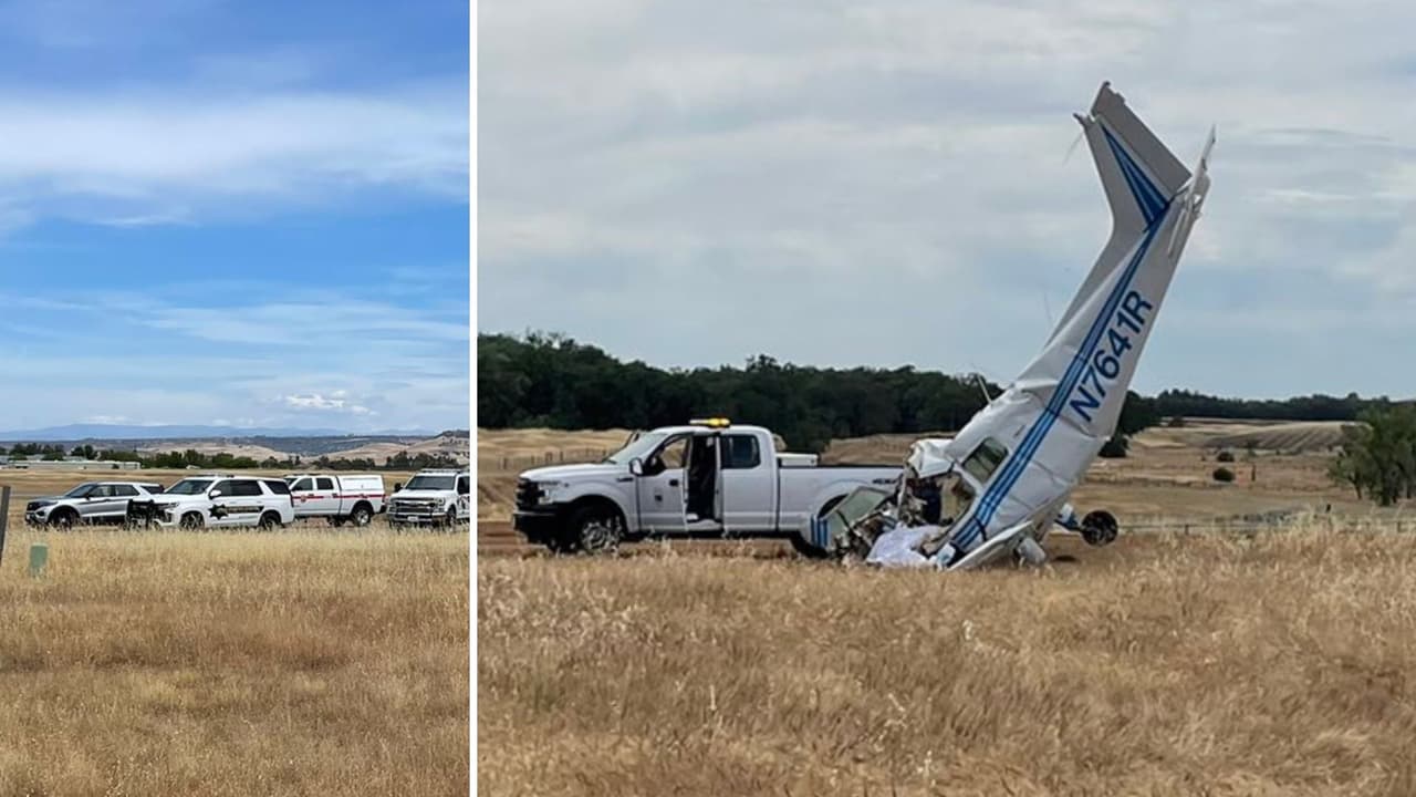 Mueren dos personas en un accidente de avión cerca del aeropuerto de Oroville