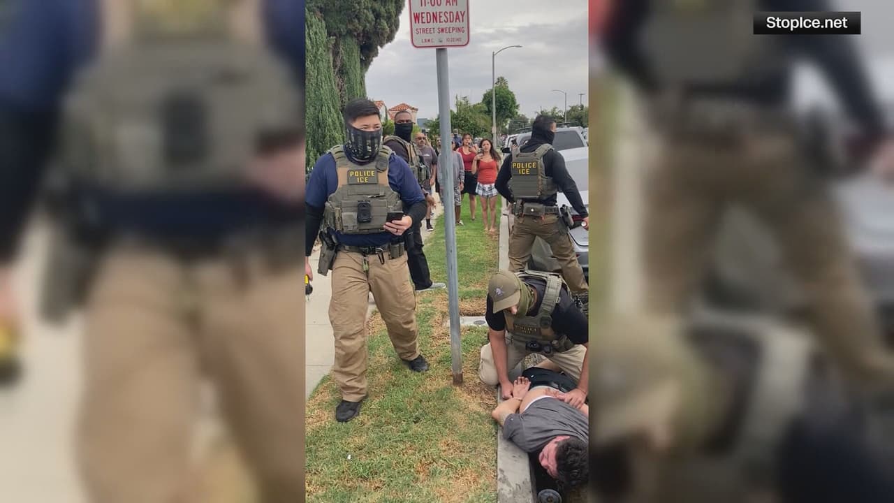 Legisladores de California exigen investigar el uso de la fuerza de agentes de ICE en Long Beach