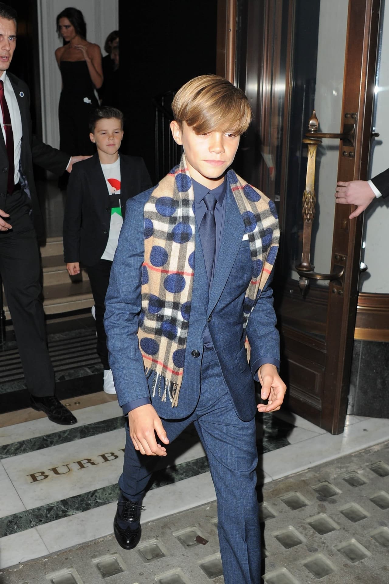 David y Victoria sin lugar a dudas están orgullosos de sus retoños.