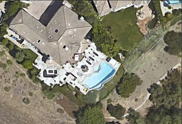 Esta es la vista aérea de su propiedad.