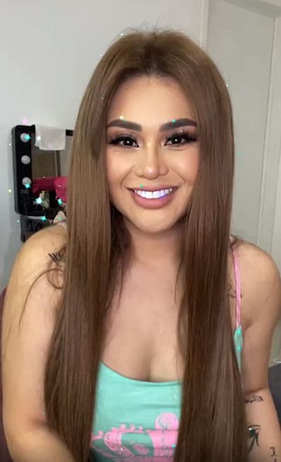 Hasta el momento, Gomita ha perdido 44 libras y espera continuar adelgazando para conseguir un peso máximo de 121 libras.