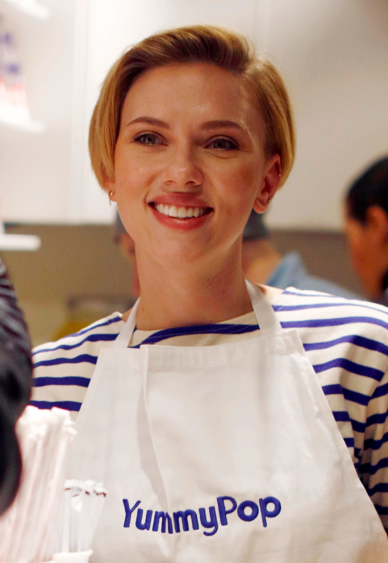 Su sonrisa lo dice todo.