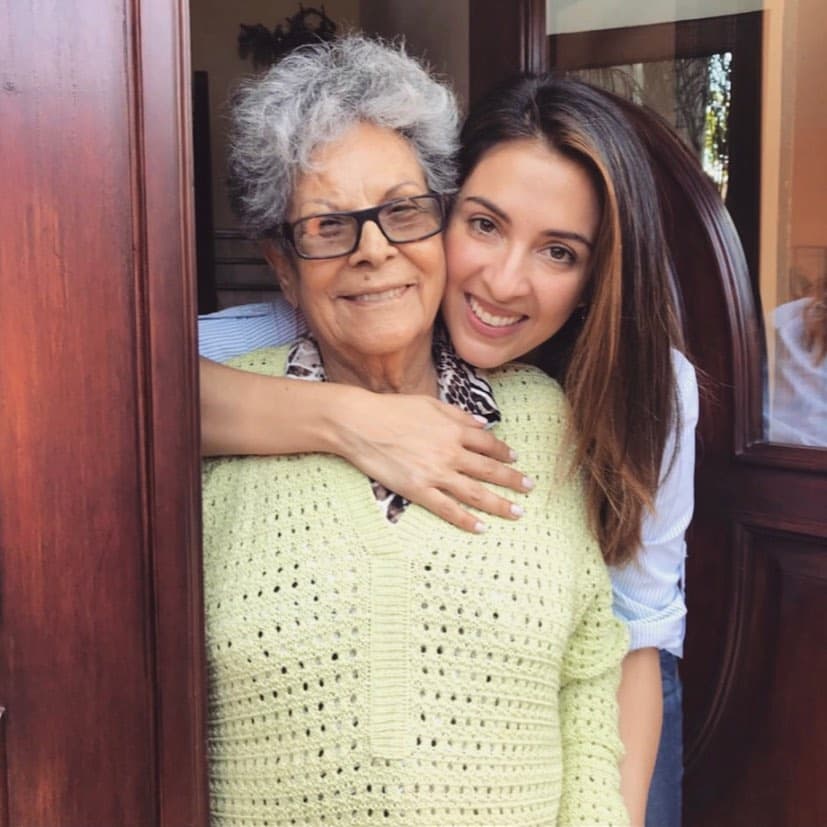 Además, esta semana también recordó que cumpliría años su amada Mamaita, un ángel que la cuida desde el cielo y la acompaña a cada paso que da.