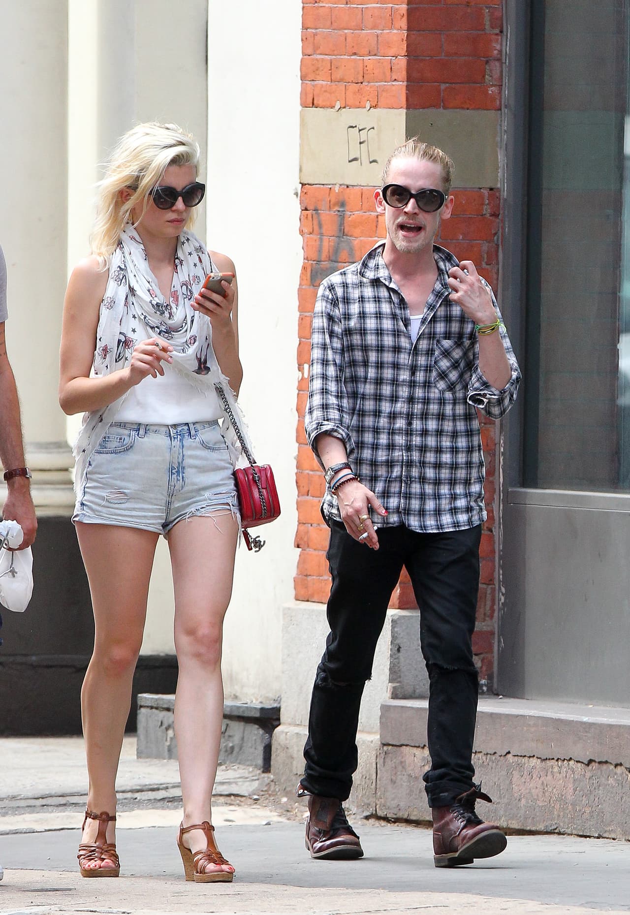 La pareja no sólo paseó por las calles de la Gran Manzana.