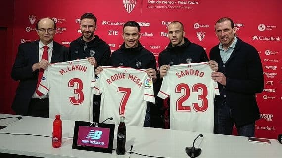 Miguel Layún fue presentado de forma oficial con el Sevilla, evitó polémicas con el Betis