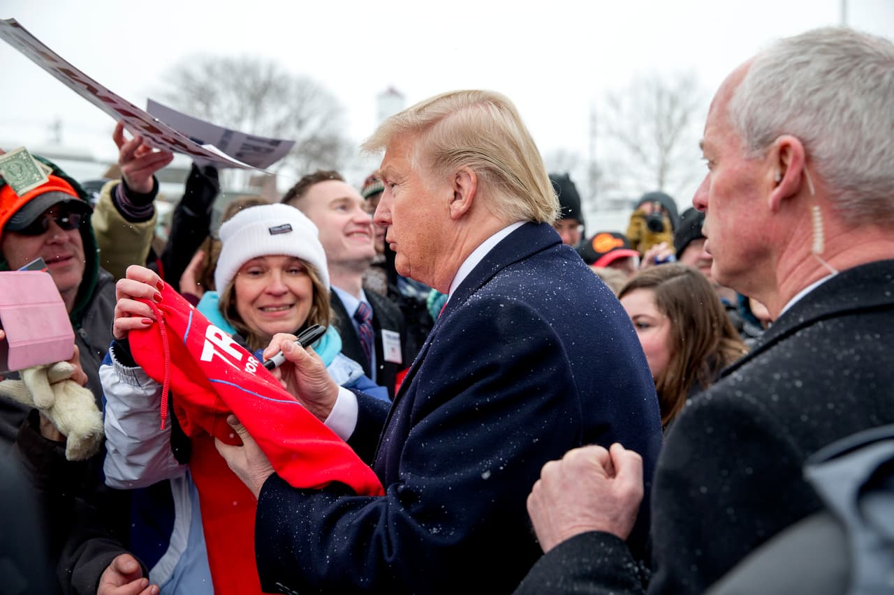 Trump mantiene una ventaja de 20 puntos en New Hampshire