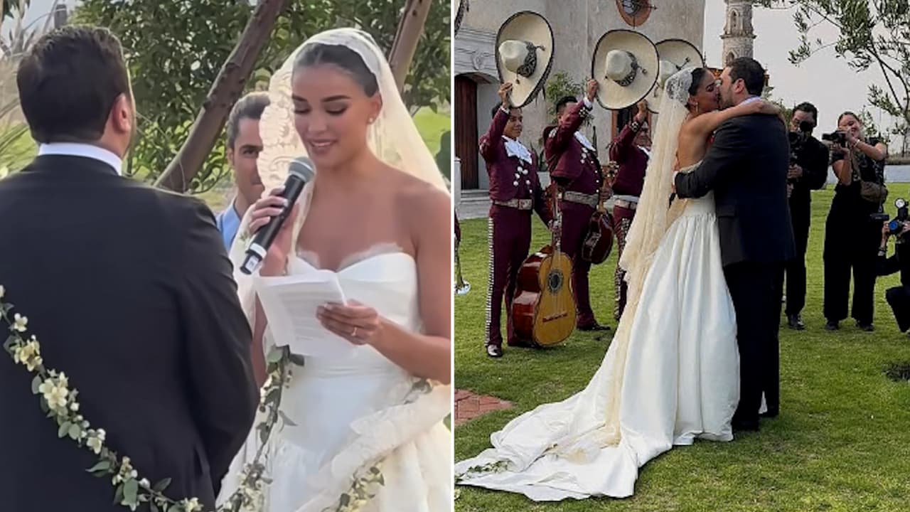 ‘Ale’ Capetillo sorprende al decir en árabe sus votos nupciales ante su esposo libanés en plena boda