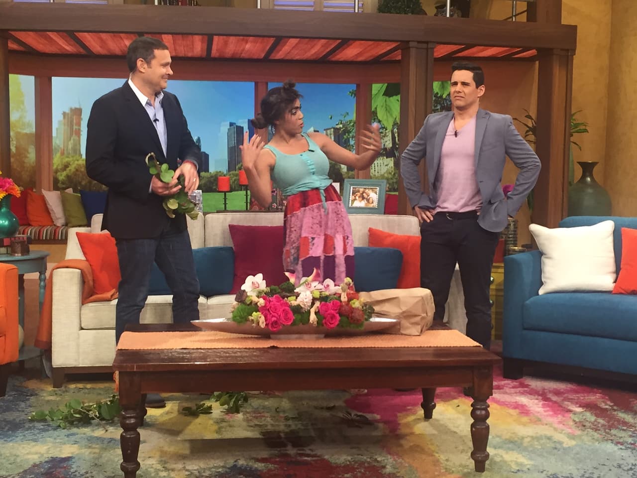 Los chicos se dejaron limpiar, las malas vibras, por Mela.