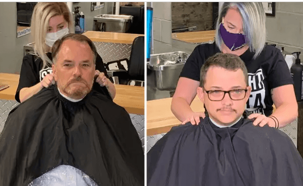 Con un corte de pelo estos congresistas republicanos desafían el plan del gobernador de Texas