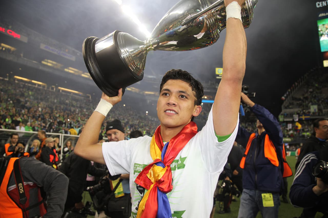 Fredy Montero - Seattle Sounders. El delantero 'cafetero' fue ídolo de los Sounders en los 4 años que visitió su camiseta. Anotó 59 goles, 47 de ellos en la MLS, y luego se fue a préstamo a Millonarios de Colombia.