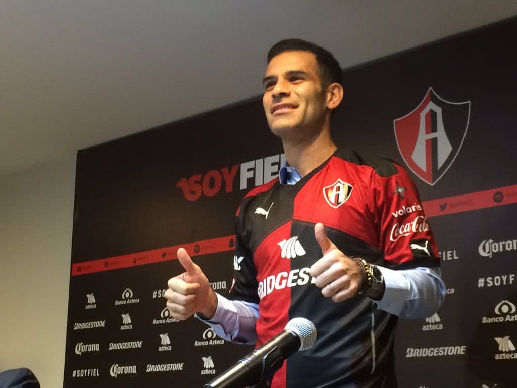 Atlas presentó a Rafael Márquez