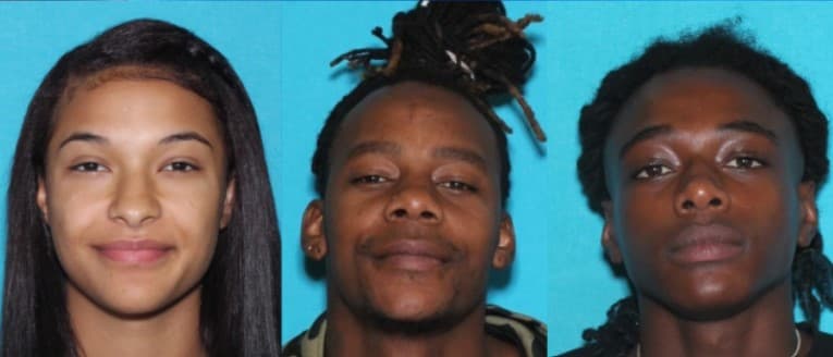 ¿Los has visto? Una mujer y dos medios hermanos son buscados por un presunto asesinato durante un robo