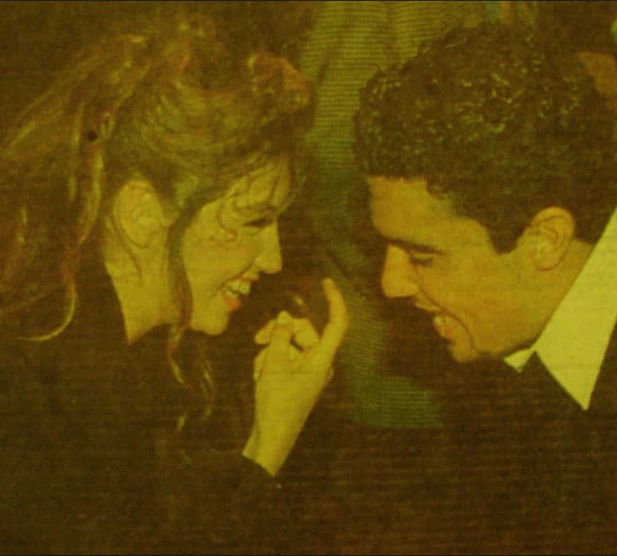 En 1997 a la pareja se le acabó el amor y terminaron su noviazgo.