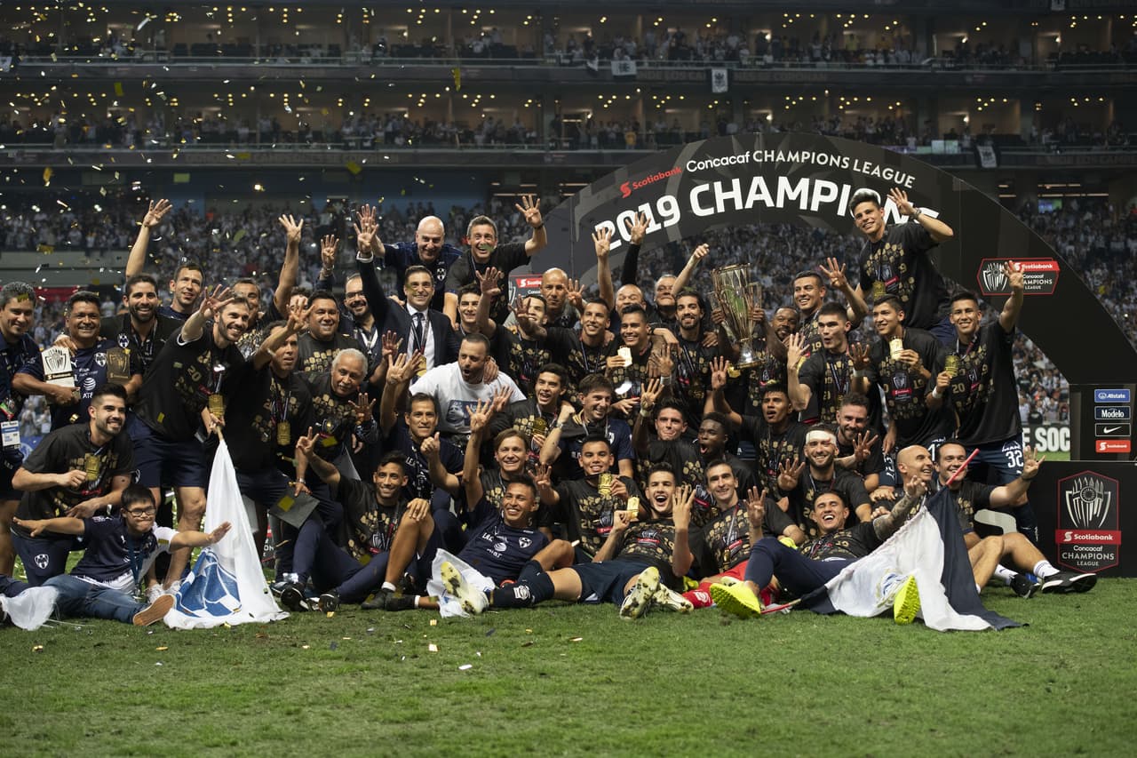 Por México, los campeones de la Concacaf, los ’Rayados’ de CF Monterrey.