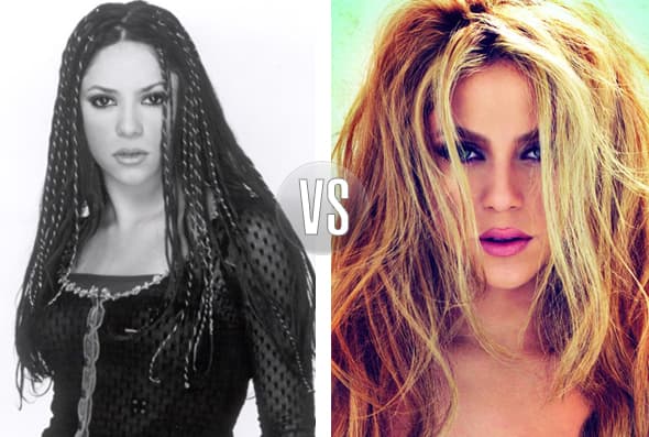 Shakira también se ha despedido de su oscura melena y ahora es una sensual rubia.