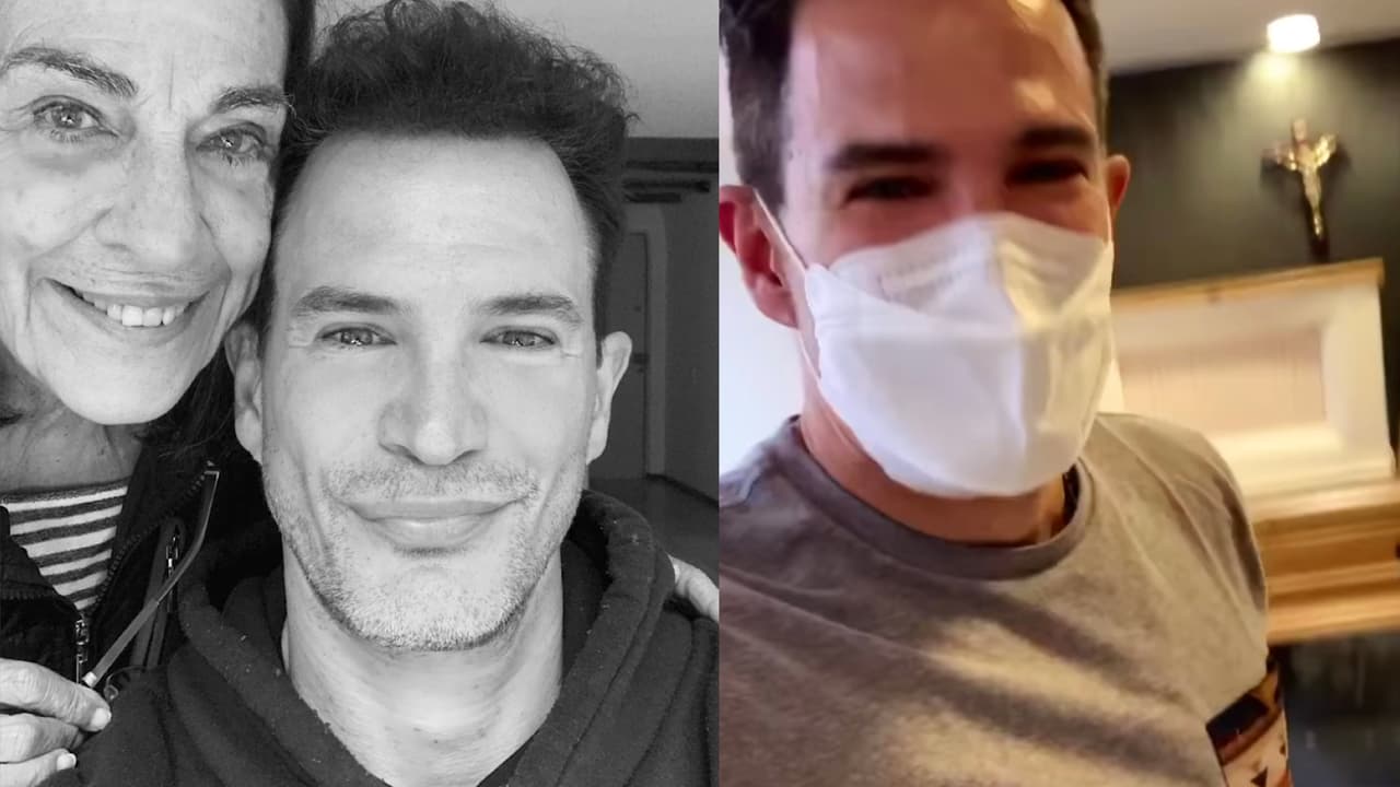 Julio Camejo dio el último adiós a su madre en un funeral con brindis y baile