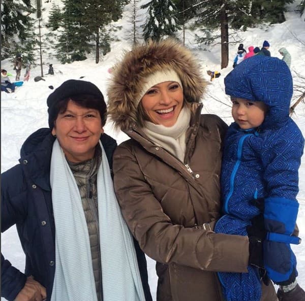 Bruce está explorando el mundo y su encuentro con la nieve fue fascinante.