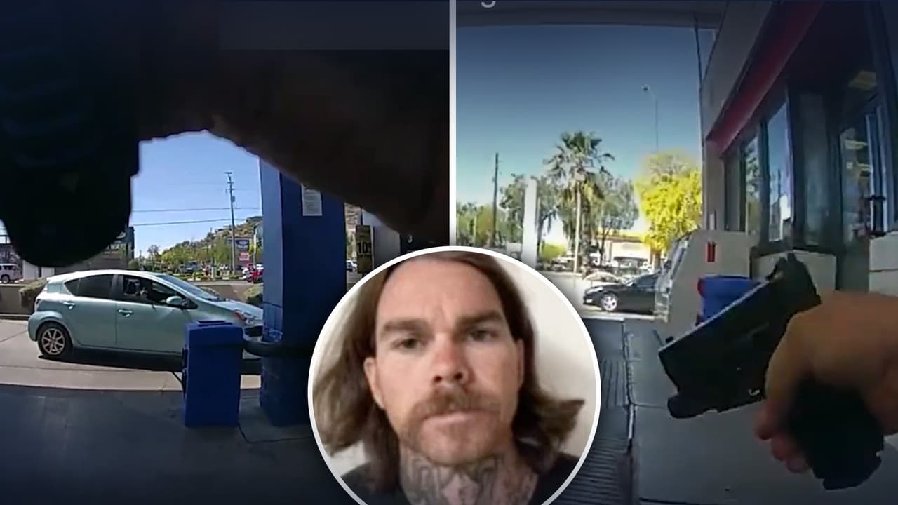 Mujer policía acude a llamado por un novio suicida y termina baleada en gasolinera de Phoenix 