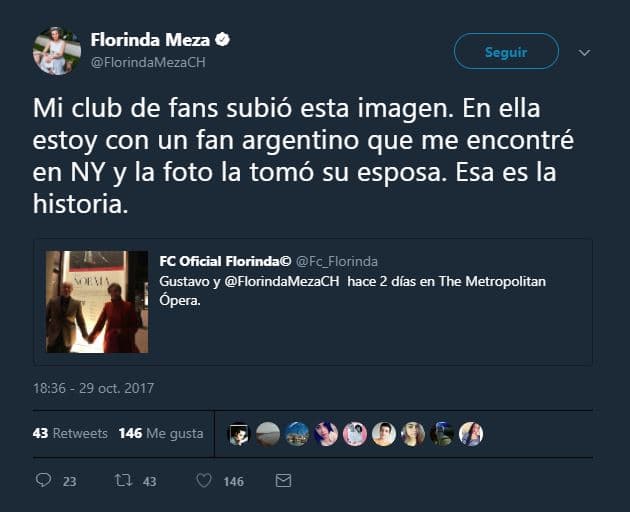 Ante la cantidad de reacciones, la actriz tuvo que aclarar y desmentir cualquier rumor sobre cualquier relación amorosa.