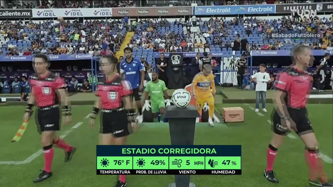 Querétaro vs. Tigres - Resumen del partido