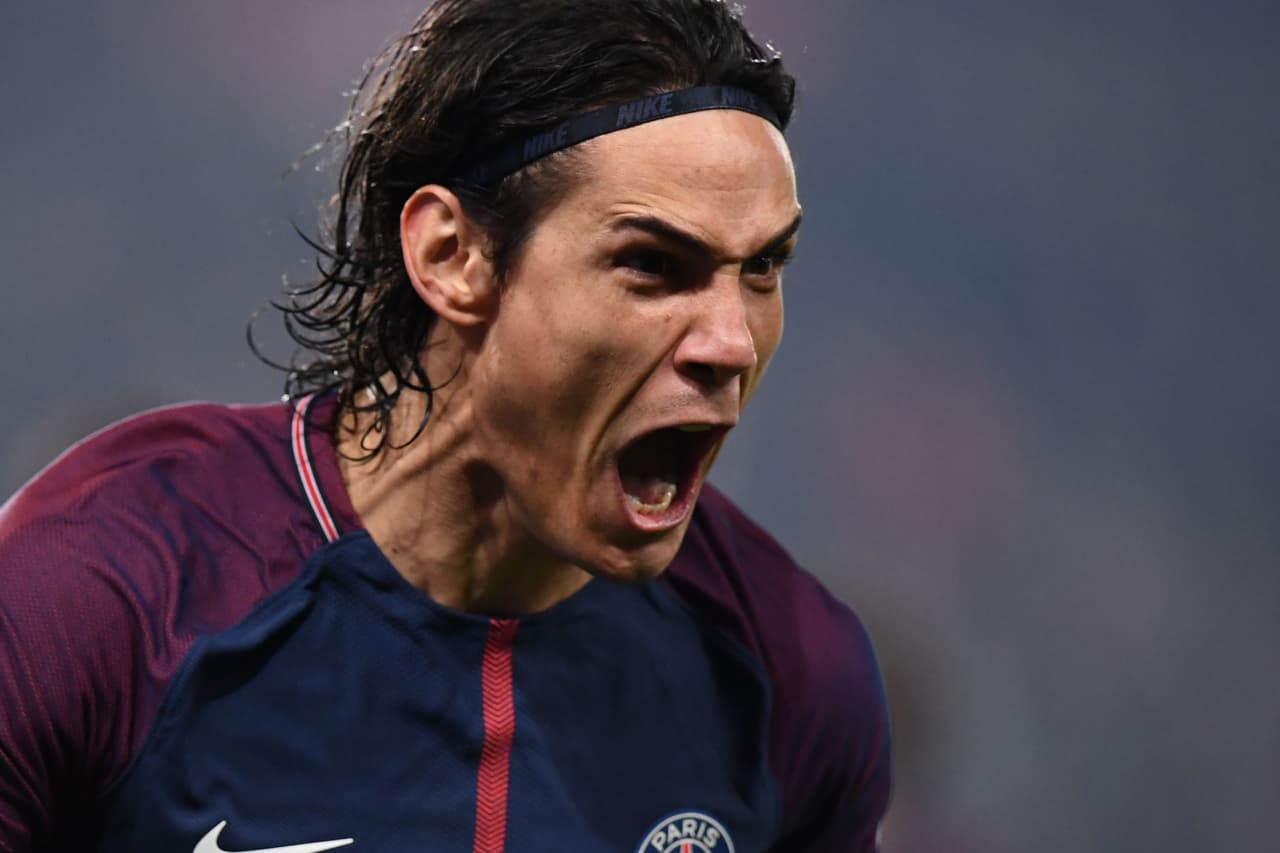 Cavani hace olvidar a Neymar: PSG goleó al Niza con doblete del uruguayo