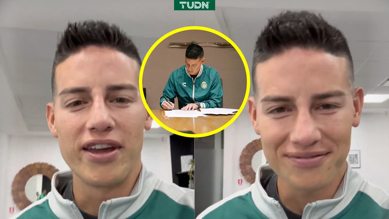 ¡Ya habló! Primeras palabras de James como jugador de León