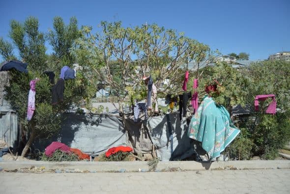 Aún hay más de 85 mil personas que siguen viviendo en tiendas de campaña.Crédito: Evelyn Baker, Fusion