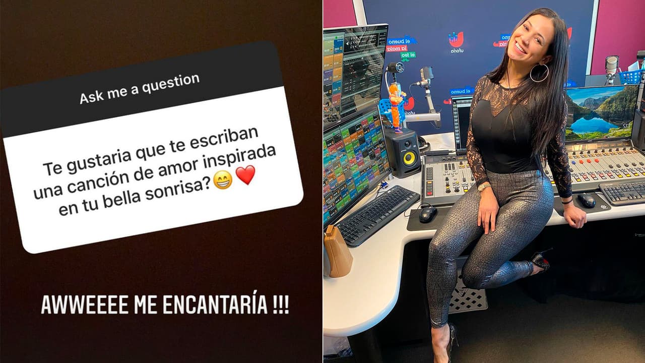 Le encantaría que le escribieran una canción, así que esa puede ser una buena manera de llamarle la atención.