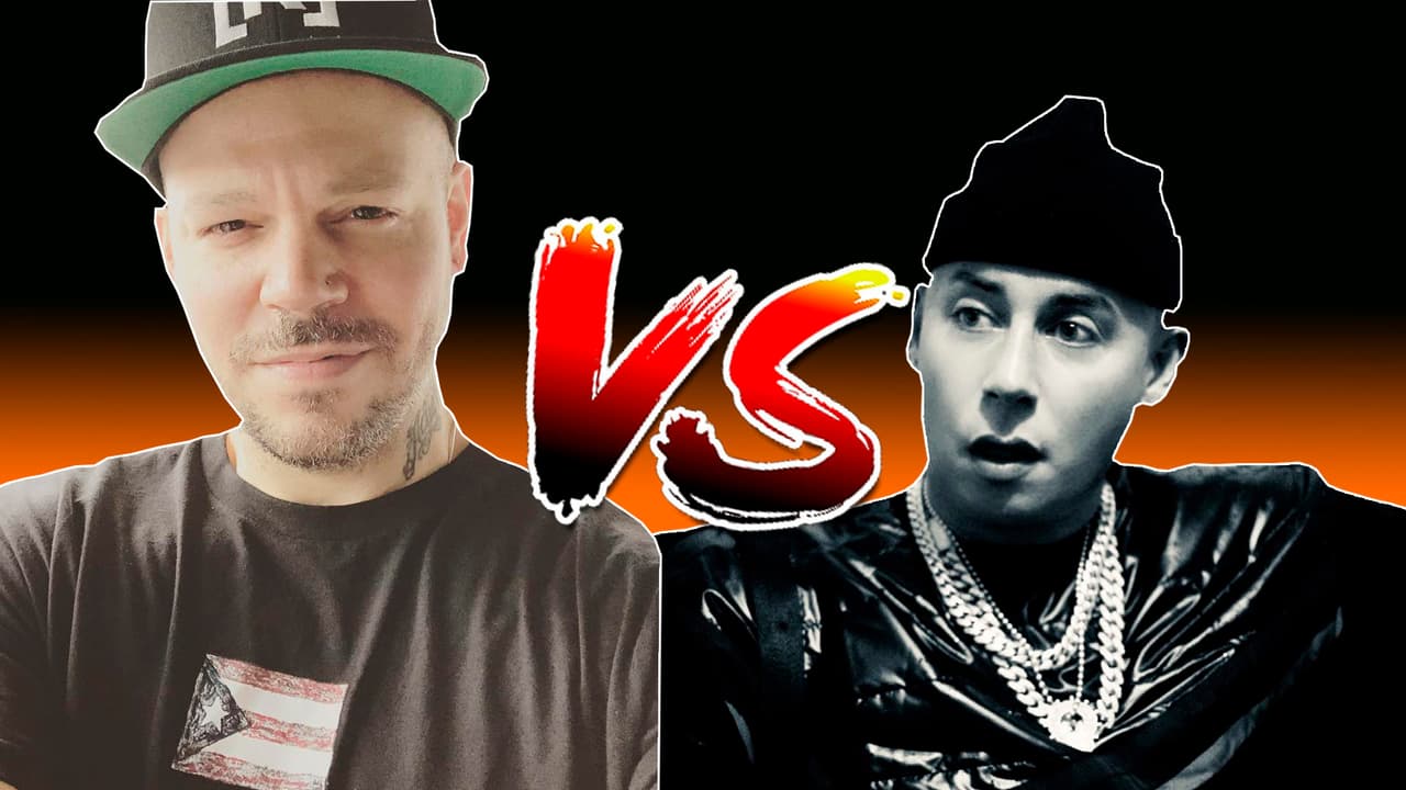 📸 Cara a cara: Cosculluela le tira a Residente y comienza una 'guerra' esperada por los fanáticos de ambos artistas