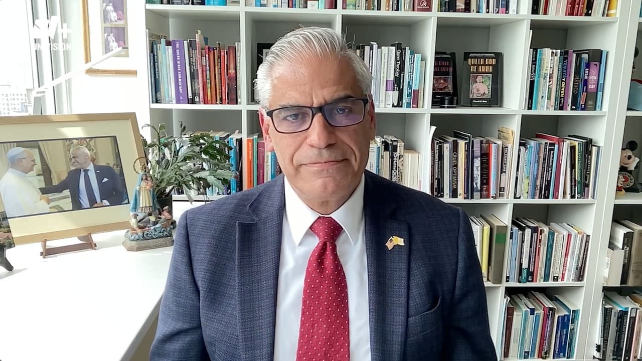 Miguel Díaz analiza relación entre Estados Unidos y el Vaticano