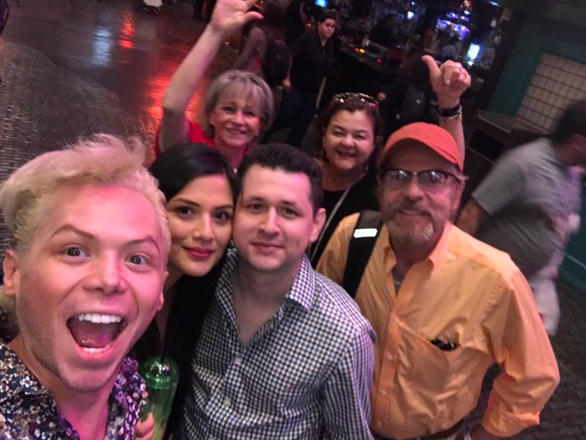 Los invitados a la boda, así como los felices esposos, disfrutaron de unos días llenos de diversión por las calles de Las Vegas.