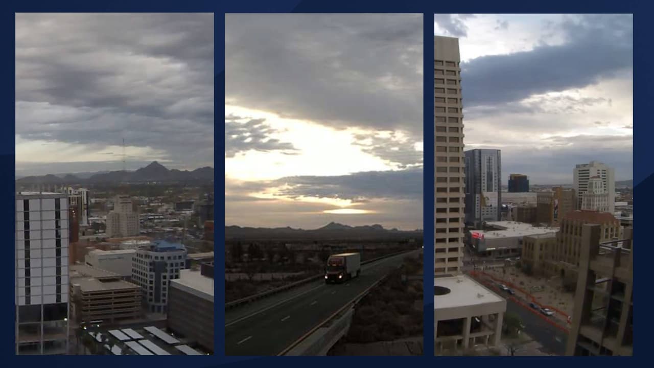 Arizona: cielos nublados y temperaturas en los mediados 80 grados este lunes 