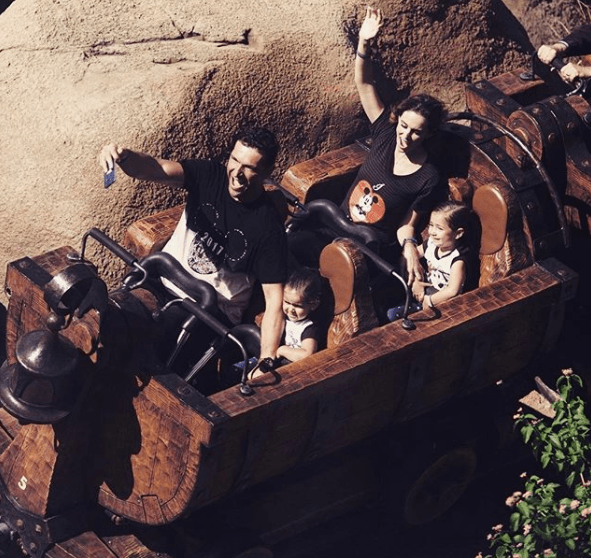 A principios de febrero, Jacky y Martín decidieron visitar junto a sus hijas el parque temático de Walt Disney World. Esta fue una de las imágenes compartidas por la actriz a través de su cuenta en Instagram.