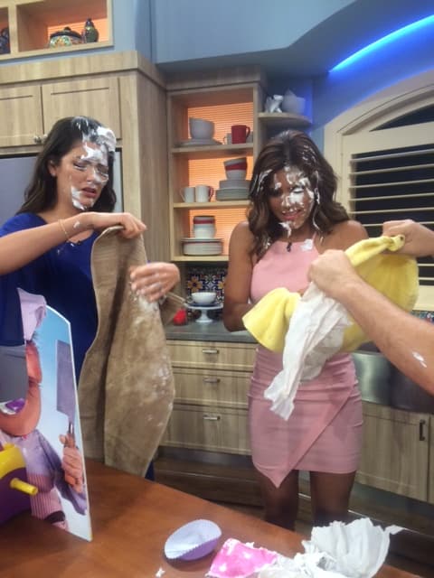 Francisca también pidió una toalla y nuestro equipo se la proporcionó rápidamente.