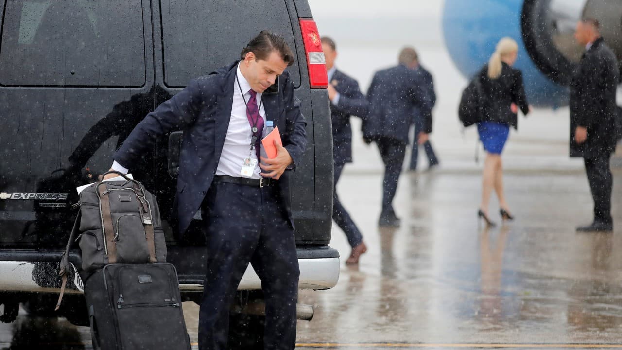 Scaramucci asegura ahora que “estaba bromeando” cuando insultó a sus excolegas de la Casa Blanca