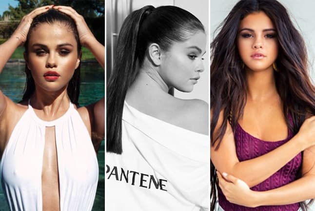 La belleza de 'Sel' la ha llevado a ser la imagen de varias marcas. ¡Tiene una súper modelo dentro!