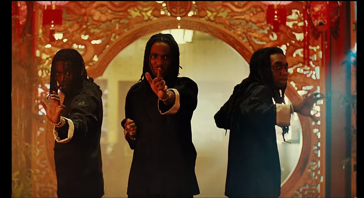 Migos and Pharrell hit up Hong Kong in 'Stir Fry' music video