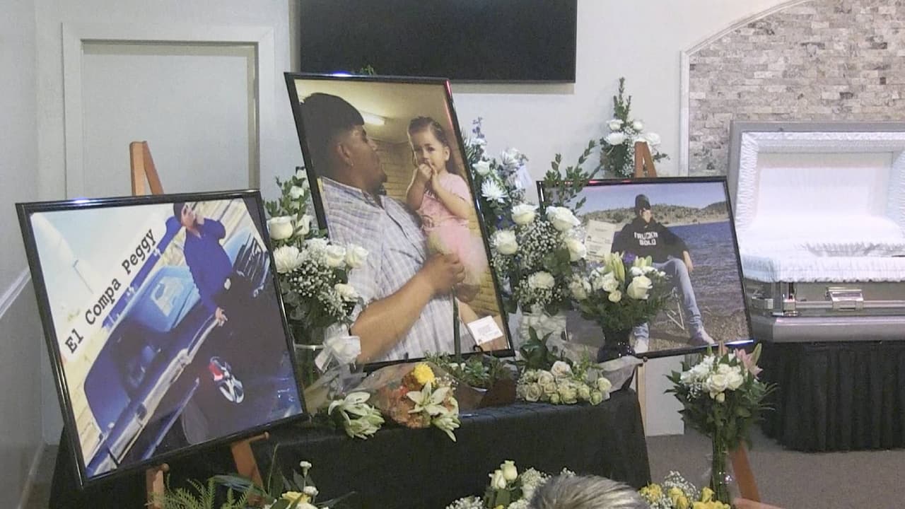 Familiares despiden a Víctor Meraz Montes y piden encontrar a los responsables de su muerte