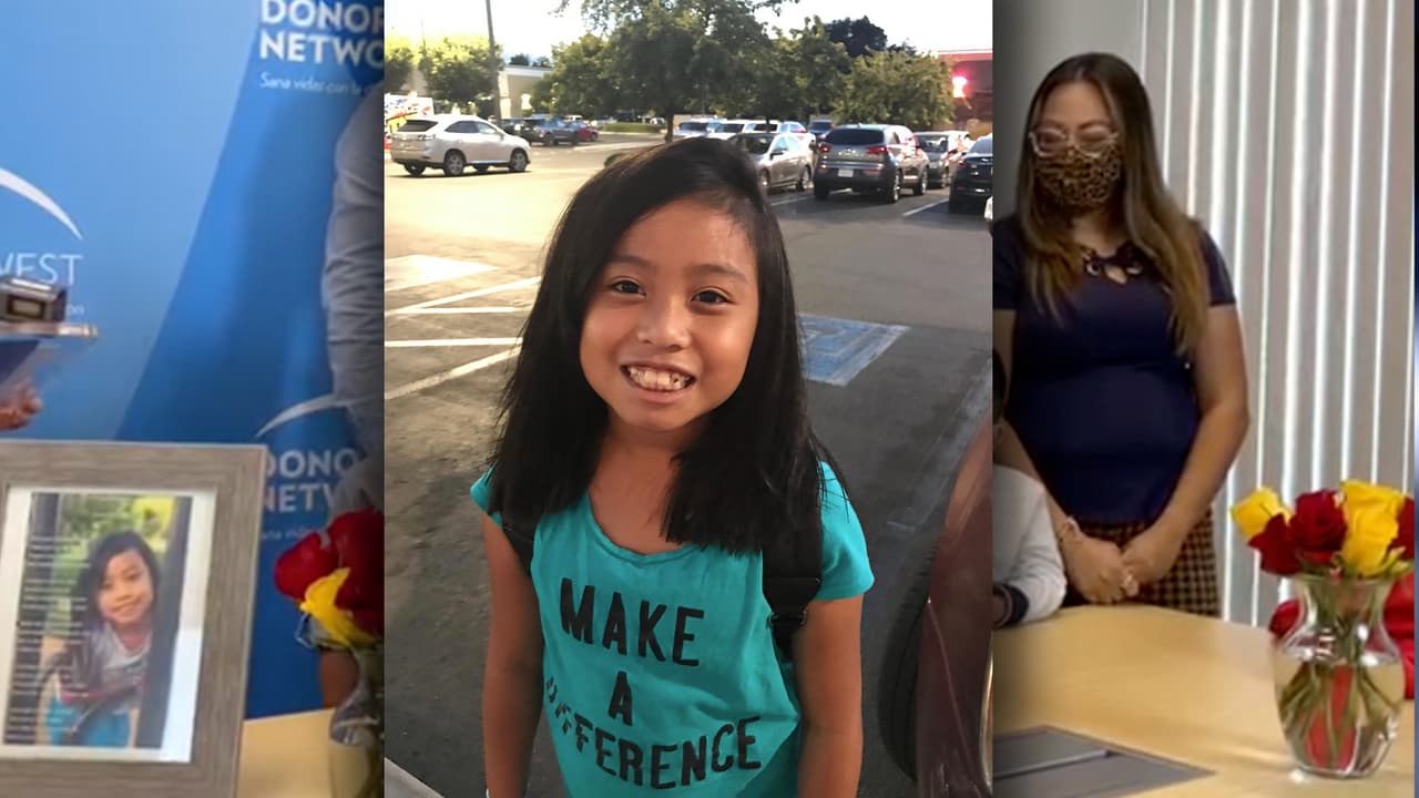 Francine murió en un accidente vehicular hace un año, y hoy cuatro personas viven gracias a ella