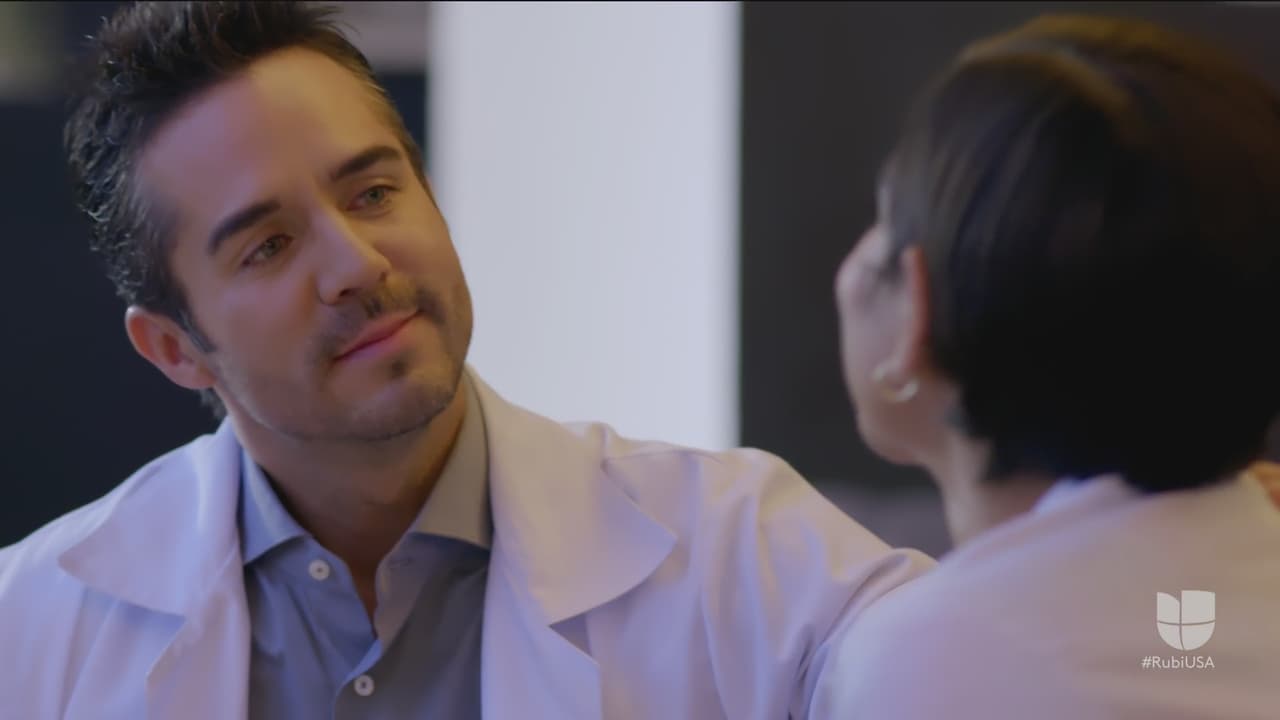 Él le lanzó apasionadas miradas a la doctora.