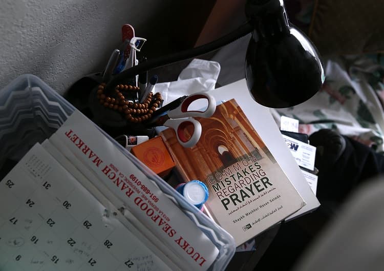 Interior de la casa yed Farook y su esposa Tashfeen Malik